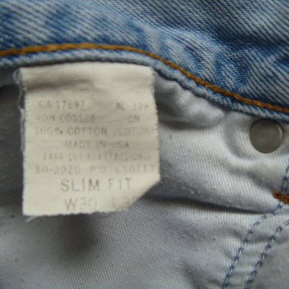 Vintage distressed GAP 30/32 slim fit Made in USA - Picture 7 of 10